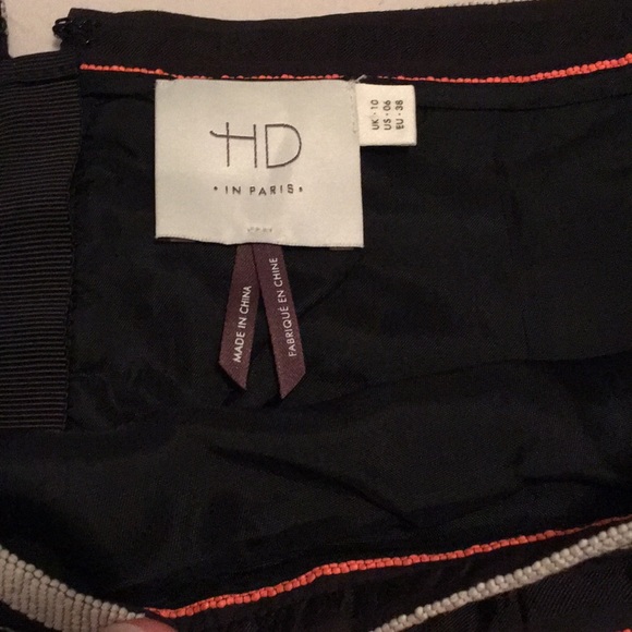 NWOT Anthropologie HD in Paris Striped Skirt - Picture 5 of 6